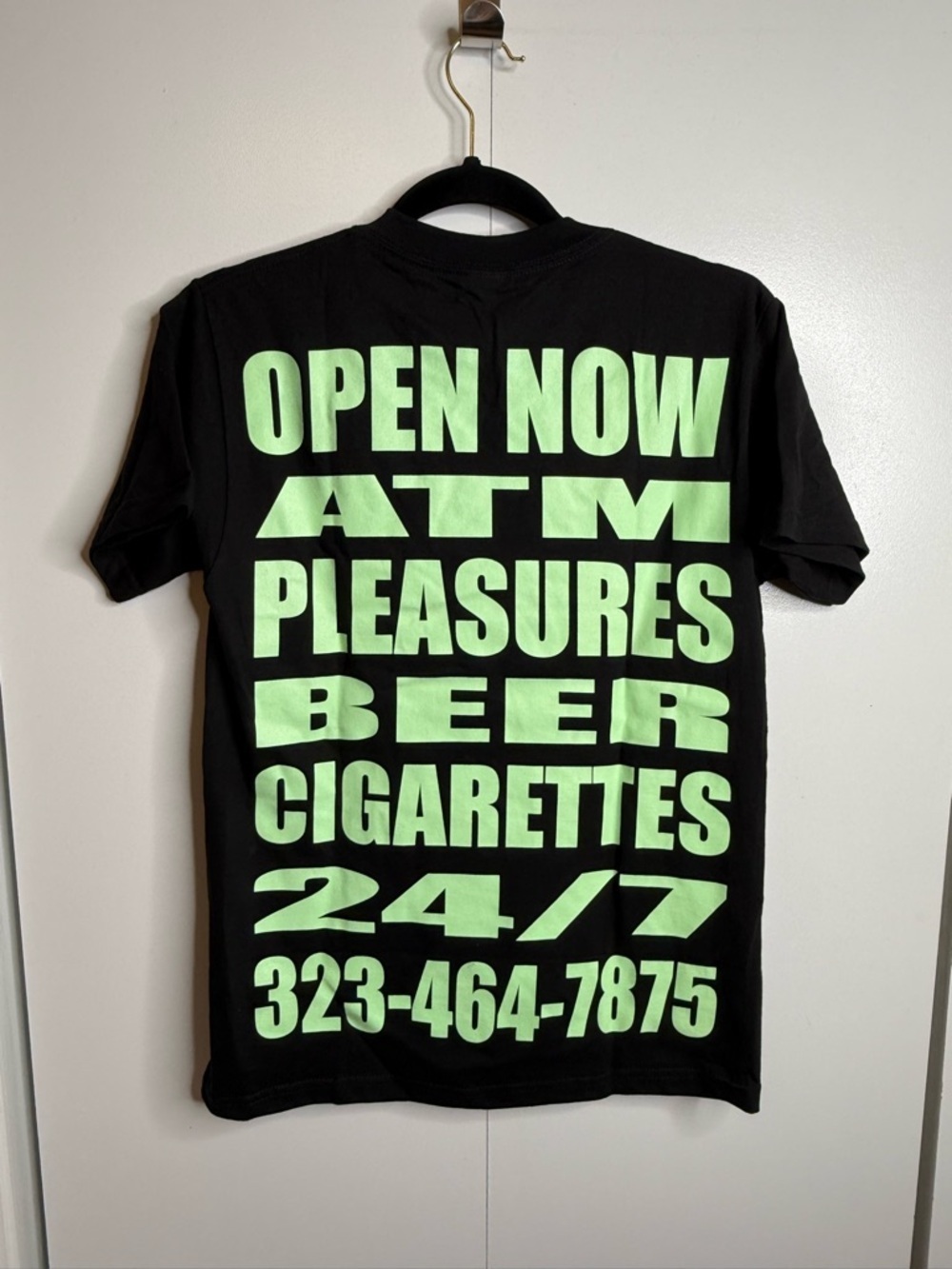 Pleasures Men’s Black "Liquor" Graphic T-Shirt Small NWOT - Picture 5 of 8